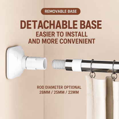 Tension Rod – No-Drill for Curtains & Clothes
