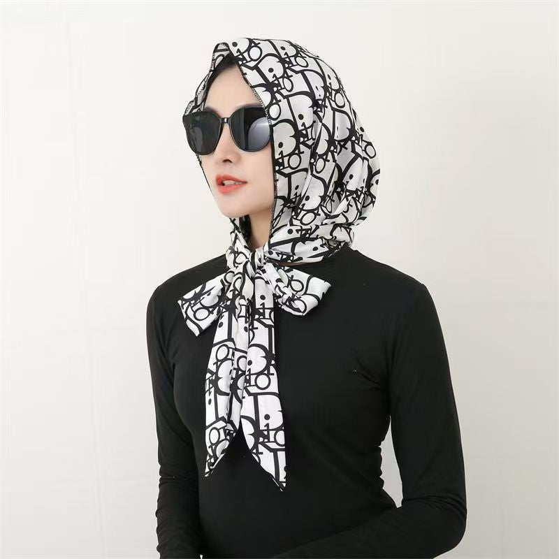 Fashionable head scarf, styles windproof and sun protection scarf