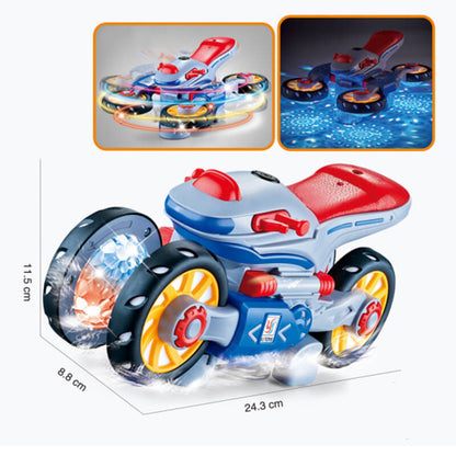 Electric Universal Deformation Police Toy Car (Need 3 AA batteries)