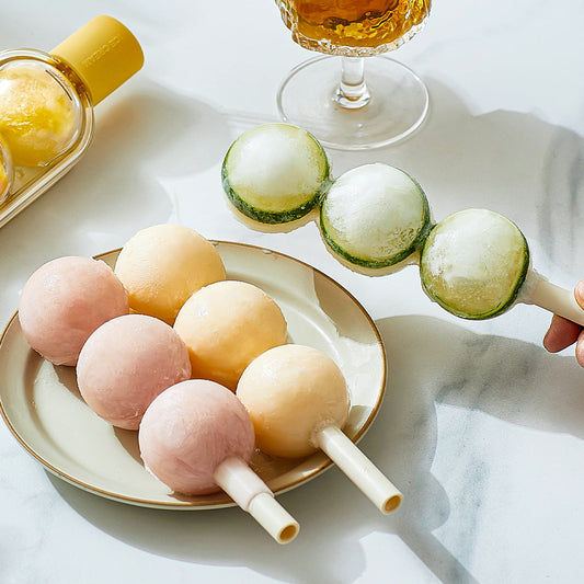 2-in-1 Popsicle Mold & Straw Ice Tray – Home DIY Freezer Tool