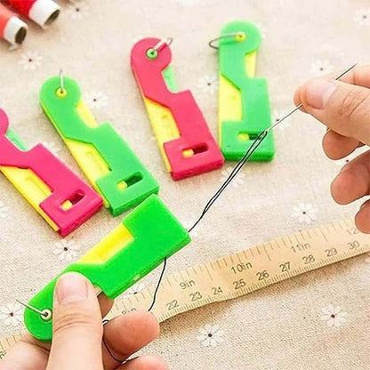 【3 PCS】Automatic Threading Aid Needle Threader