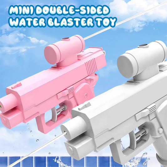 Prank toy water gun with double-headed shooting
