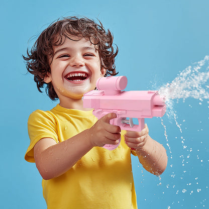 Prank toy water gun with double-headed shooting