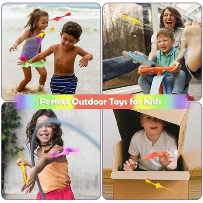 [10 PCS]Slingshot Dinosaur Finger Toys