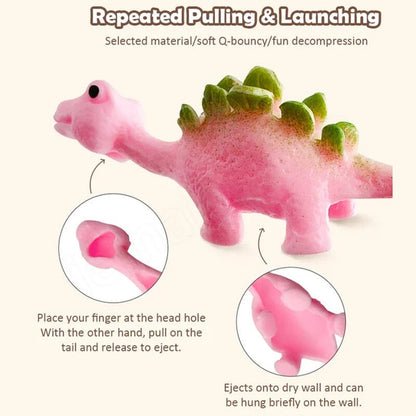 [10 PCS]Slingshot Dinosaur Finger Toys