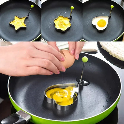 [Buy 1 Get 1 Free] Stainless Steel Fried Egg Molds