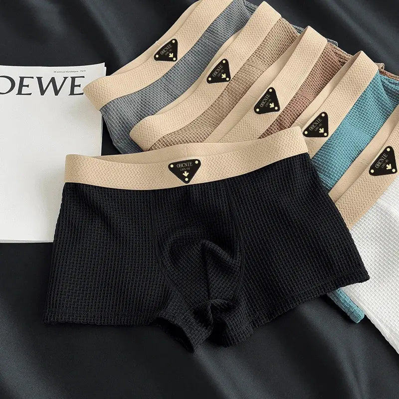 Ice Silk Men's Boxer Briefs – Breathable & Comfortable Underwear