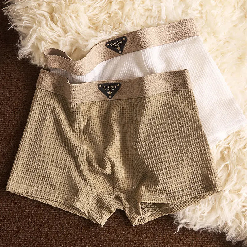 Ice Silk Men's Boxer Briefs – Breathable & Comfortable Underwear