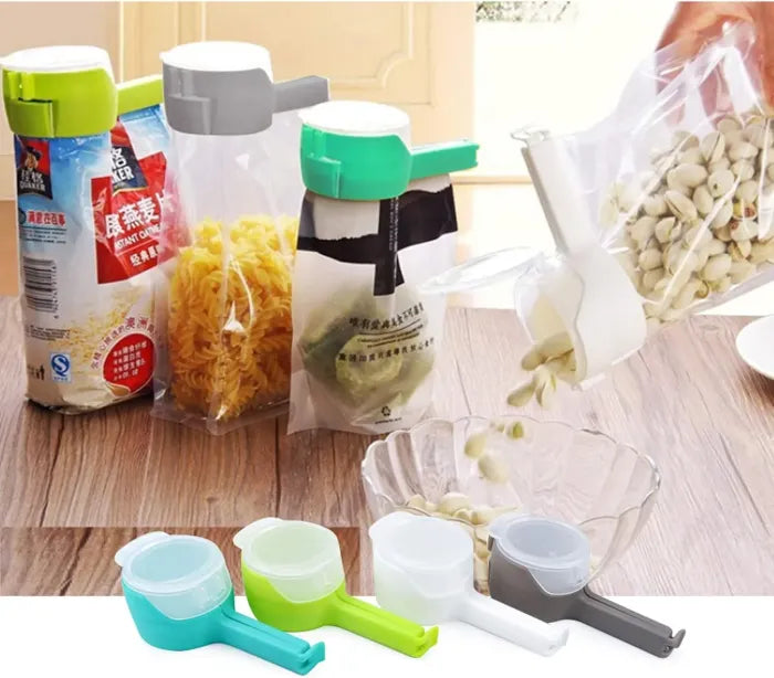 [Buy 1 Get 1 Free] Bag Clip with Pour Spout
