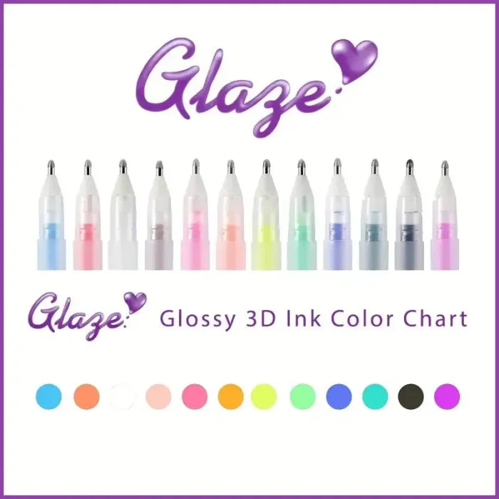 [6 PCS] 3D Jelly Pen