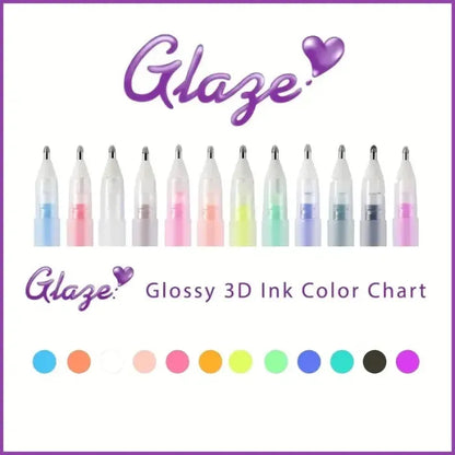 [6 PCS] 3D Jelly Pen