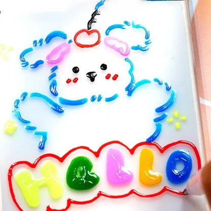 [6 PCS] 3D Jelly Pen