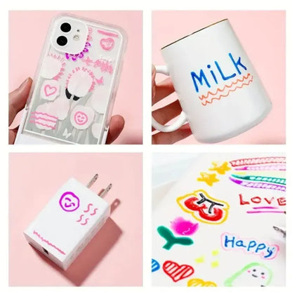 [6 PCS] 3D Jelly Pen