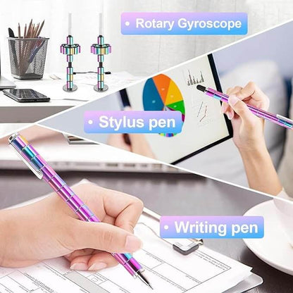 Decompression Magnetic Metal Pen, Multifunction Writing Magnet Ballpoint Pen-festivesl