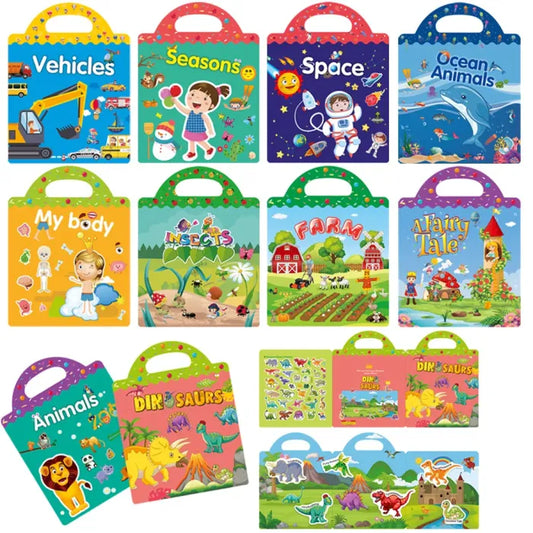 StickyBook - Reusable Sticker Books