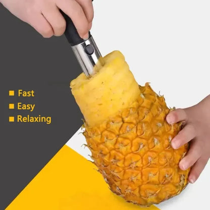 Pineapple Slicer Peeler Cutter Parer Knife Stainless Steel Kitchen Fruit Tool