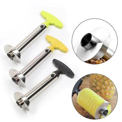 Pineapple Slicer Peeler Cutter Parer Knife Stainless Steel Kitchen Fruit Tool