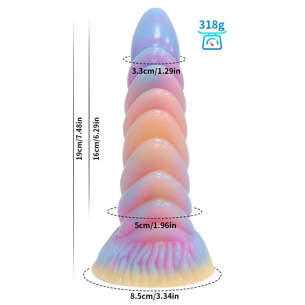 Glow-in-the-Dark Alien Silicone Decorative Ornaments