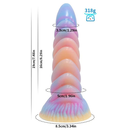 Glow-in-the-Dark Alien Silicone Decorative Ornaments