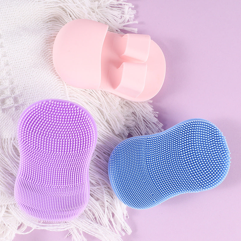 Mini Finger Facial Cleansing Brush，Soft Silicone Massage、Makeup Removal、Portable Face Cleanser