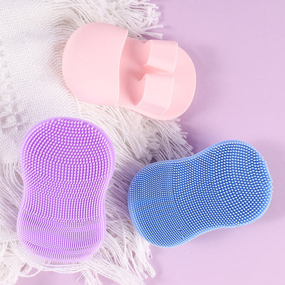 Mini Finger Facial Cleansing Brush，Soft Silicone Massage、Makeup Removal、Portable Face Cleanser