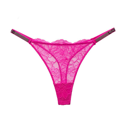 Lace Rhinestone Briefs