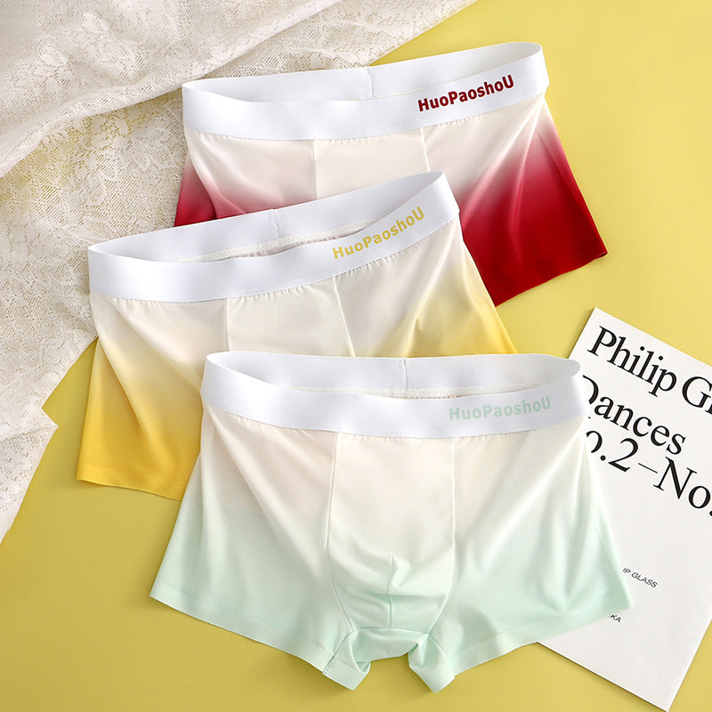 Men's Soft & Stylish Gradient Ombre Boxer Briefs