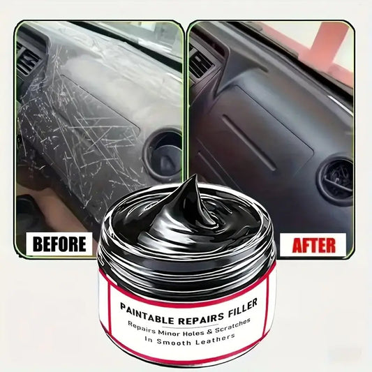 Car Interior Plastic Restorer & Polish – Black Trim Restoration, Shine & Protective Wax