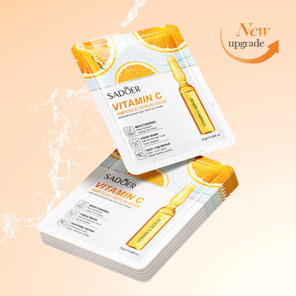 [5 PCS]Hydrating & Brightening Facial Mask – Moisturizing and Nourishing Care