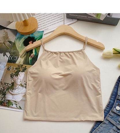 Halter vest with chest pads, suitable for women under 60kg