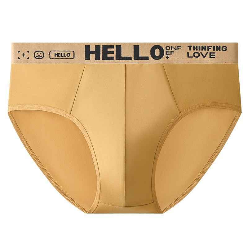 Men's Premium Letter Print Briefs