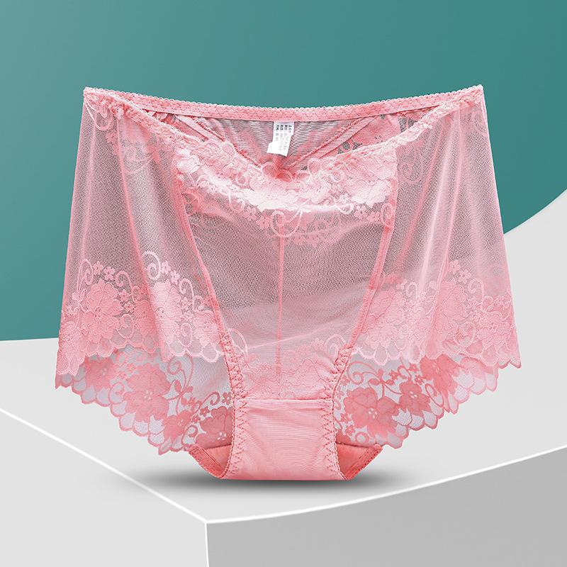 Women's Crochet Lace Boxer Briefs – High-rise,breathable & gently