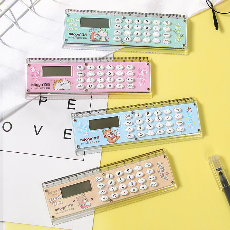 Multifunction Calculator Ruler