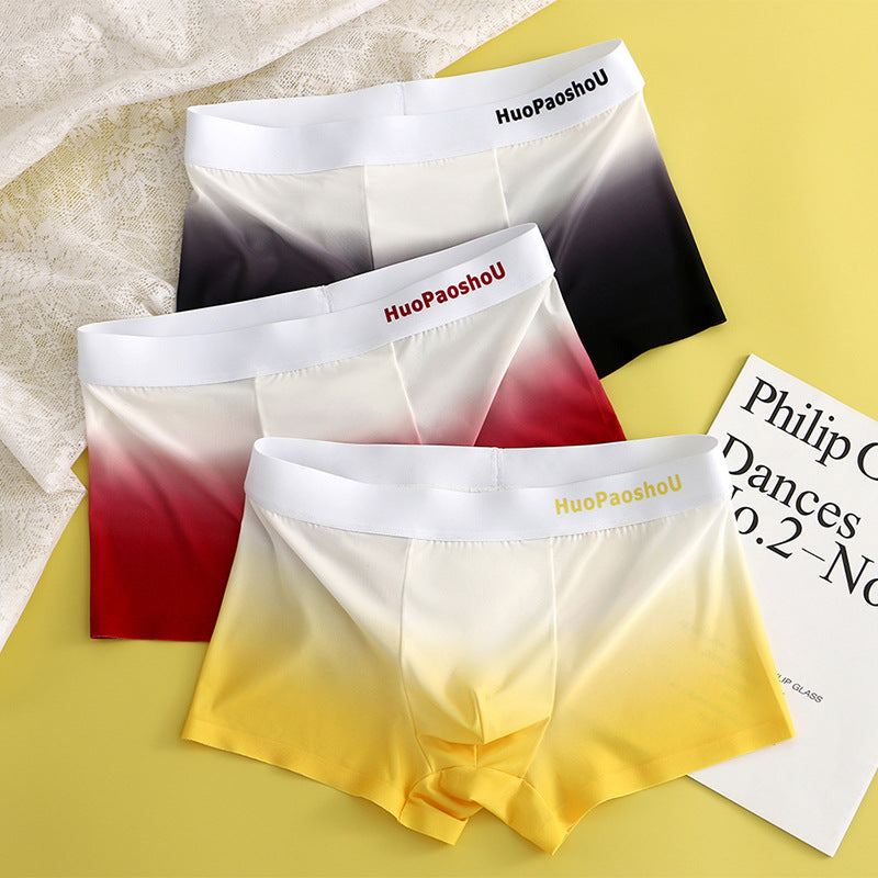 Men's Soft & Stylish Gradient Ombre Boxer Briefs