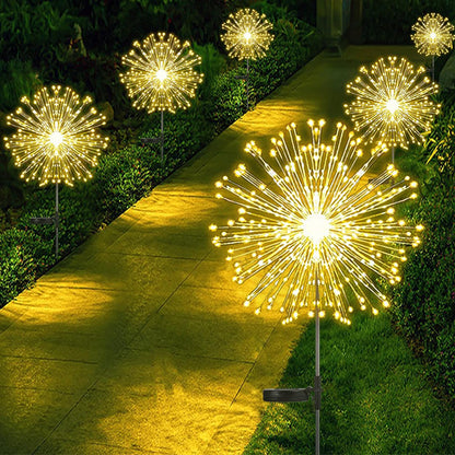 Solar Firework Garden Lights – Waterproof Outdoor Decorative Lights for Yard, Lawn & Patio