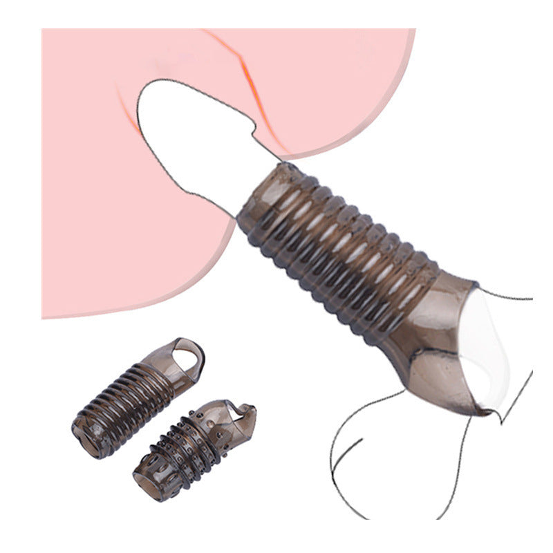 【5 Pcs】Men's Soft rubber spiked ring