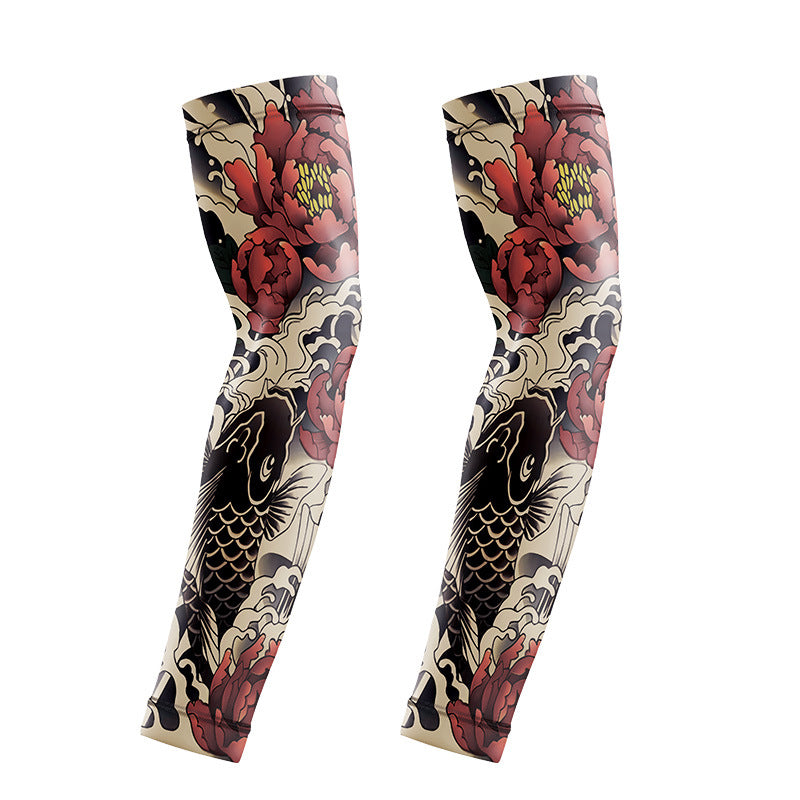 Ultra-Thin Sun Protection Tattoo Sleeves For Cool Guy