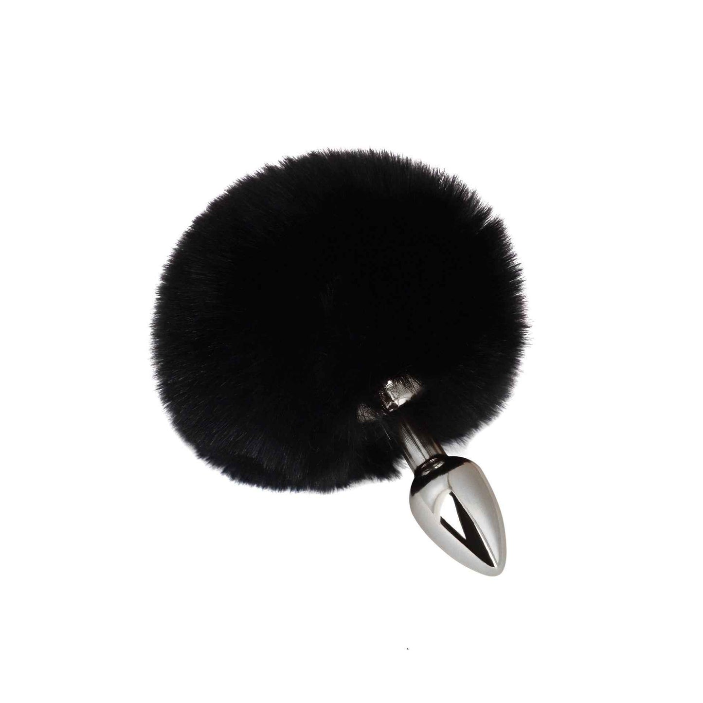 Plush tail silicone ornament