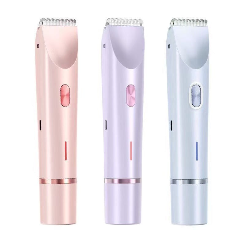 Dual-Head Electric Hair Remover – USB Rechargeable ✨