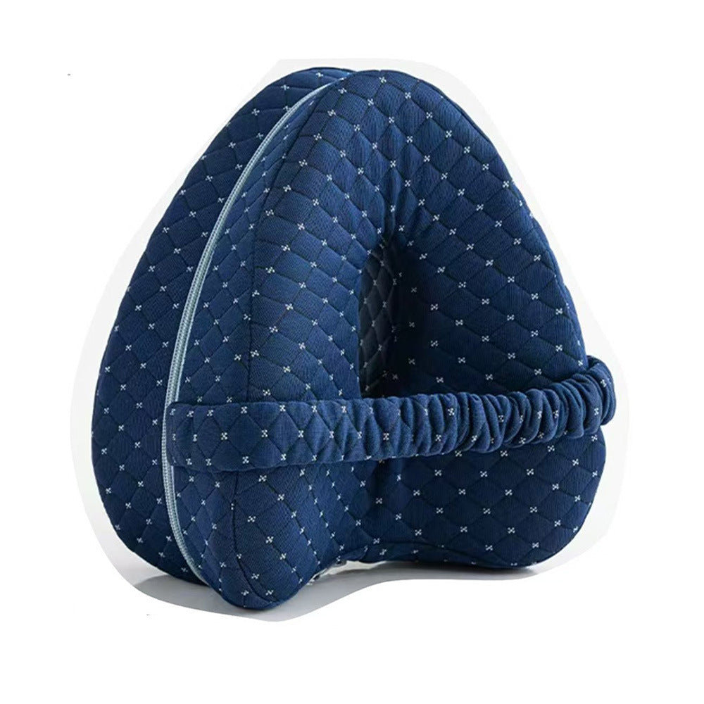 Heart-shaped memory foam leg pillow, knee pillow, anti-pressure yoga leg pillow