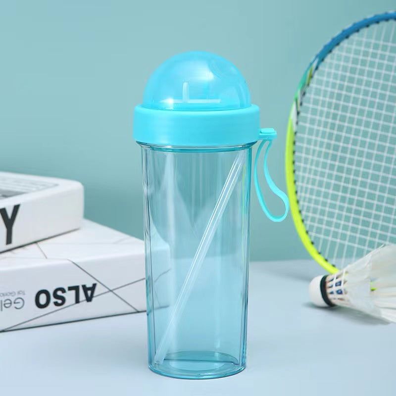 Outdoor Portable Large-Capacity Dual-Drink Tumbler with Straw 🥤