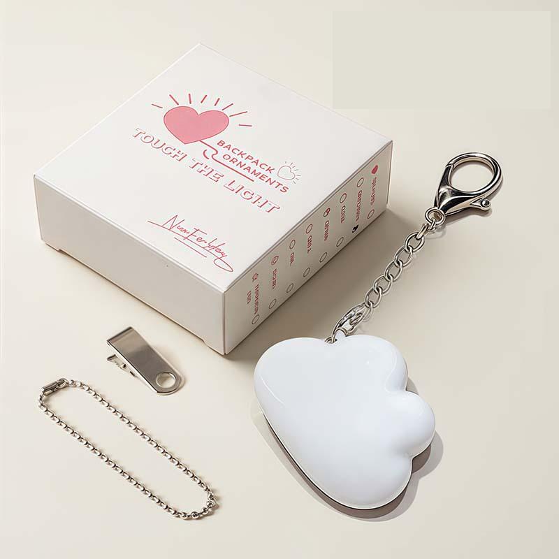 ✨❤️Love Sensor Light Keychain – Drop in Your Bag, Touch to Light Up, Easy to Find Items in the Dark, Bag Essential