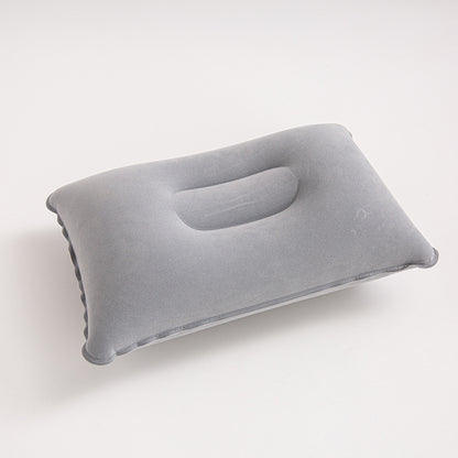 Foldable Press-to-Inflate Travel Back Pillow