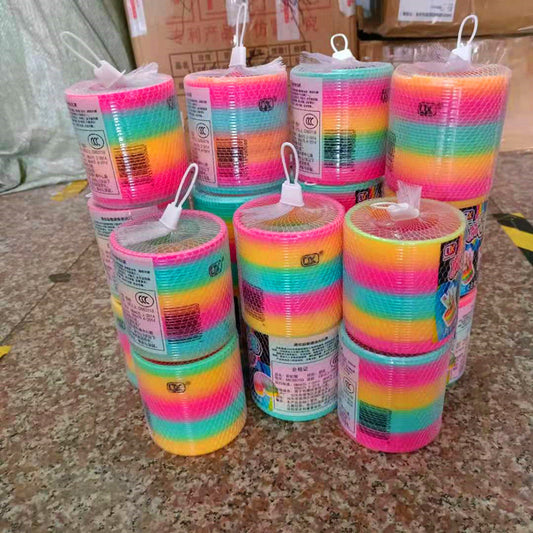 Large Rainbow Magic Spring Toy