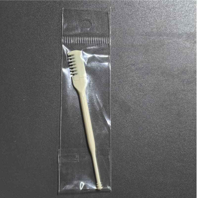 2-in-1 Nose Hair Trimmer & Ear Pick – Double-Sided Design: Nasal Hair Scissors + Ear Spoon