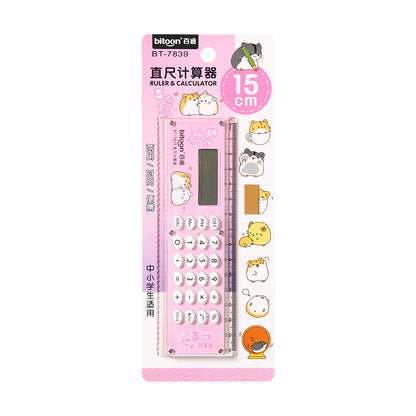 Multifunction Calculator Ruler