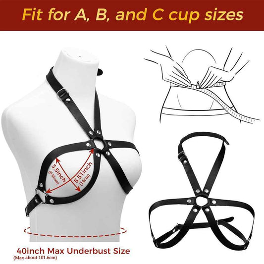 Decorative Inner-Wear Leather Belt, Relaxation & Intimacy Accessory for Couples