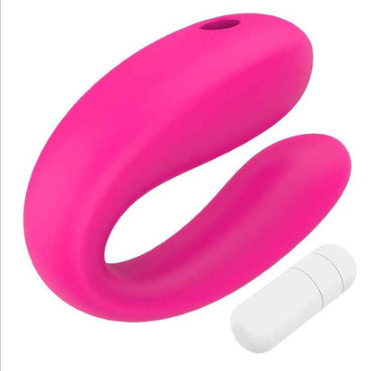 U-shaped silicone ornaments for deep relaxation，Button cell