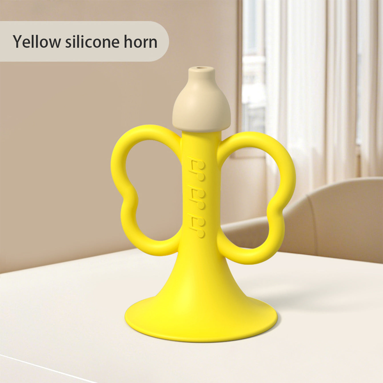 European Children's Silicone Small Horn Toy & Trumpet Toy