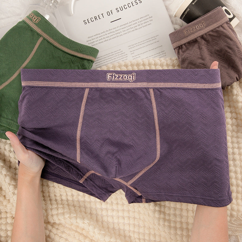 Men's Premium Morandi Color Boxer Briefs